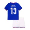 Maglia ufficiale Francia Konate 13 Casa Euro 2024 per Bambino